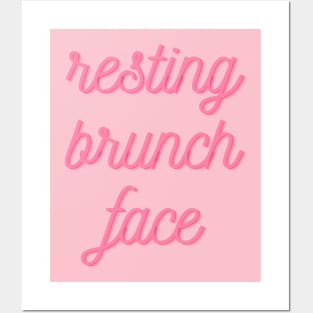 Resting Brunch Face T Shirt Posters and Art